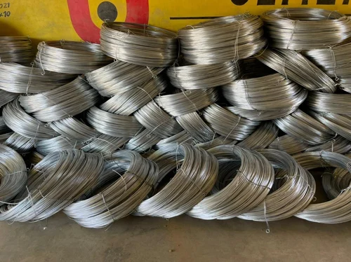 GI wire and long-life anti-rust fencing wire stocked at Bishnoi Industries, Santosh Nagar Hubballi