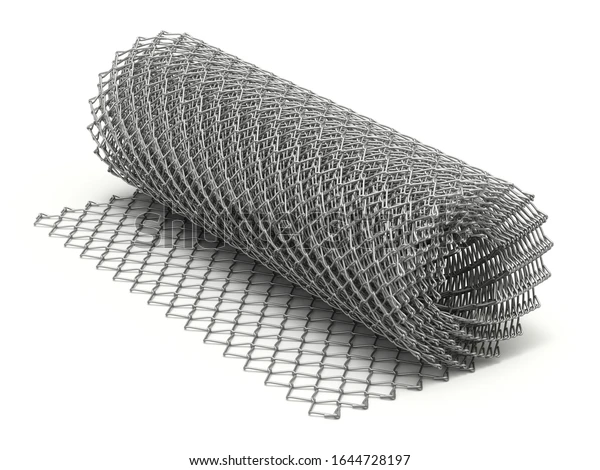 GI chain link fencing roll manufactured by Bishnoi Industries in Hubli