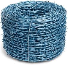 Tata Wiron GI barbed wire coil in stock at Bishnoi Industries Hubli